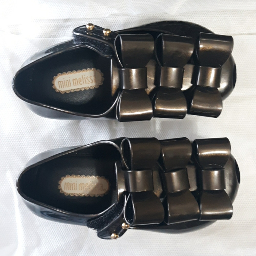 Mini Melissa's Ultragirl Triple Bow dress shoes - Picture 7 of 8